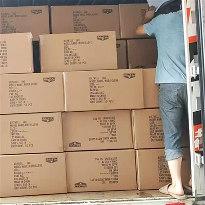 편안한 피트니스 사이클링 장갑 배송 준비